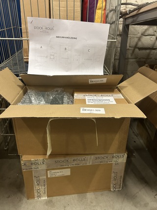 2x Badkamer/sanitair accessoires en toebehoren Stock4Rolls