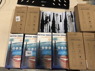 Ca. 60x 3-in-1 elektrische tandreiniger Bluemay