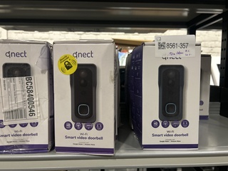 Ca. 31x Wi-Fi smart video deurbel Qnect