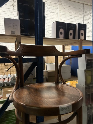 2x Caféstoel, 1x kruk