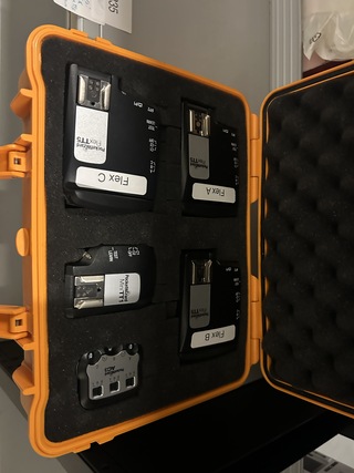 Flitsers inclusief koffer Pocket Wizzard