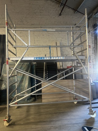 Euroscaffold rolsteiger werkhoogte 3 meter