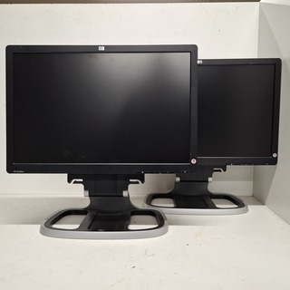 2x Monitor HP, LE2201w, 2011