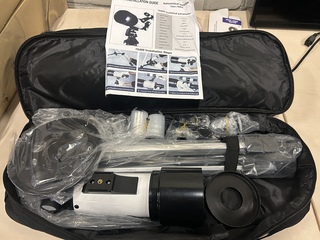 2x Telescoop met opbergtas