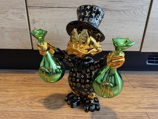 Dagobert Duck sculptuur special edition Lior24