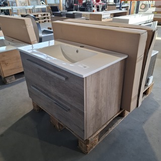 Badmeubel, HR Badmeubelen, Seville, Nebraska eiken