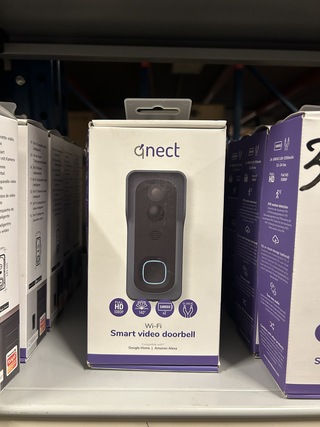 Ca. 33x Wi-Fi smart video deurbel Qnect
