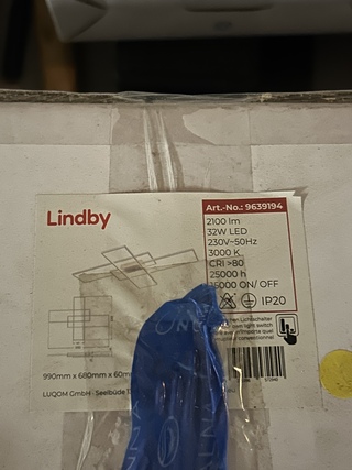 Design plafondlamp Lindby