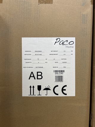 Ca. 100x Design verlichting Paco Home – verkrijgbaar op bol.com en Ama