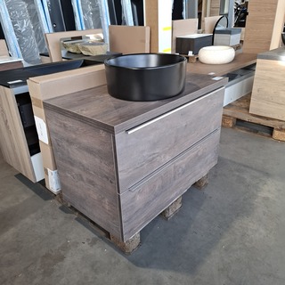 Badmeubel, HR Badmeubelen, Pulse, Truffel oak
