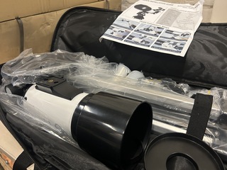 2x Telescoop met opbergtas