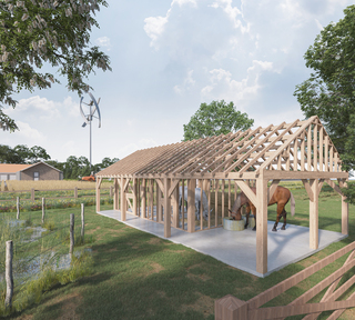 Paardenstal, Tornado