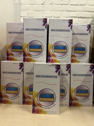 Ca. 22x Automatische schoenovertrek dispenser