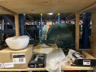 6x Badkamer/sanitair accessoires en toebehoren w.o. waskom, kraan