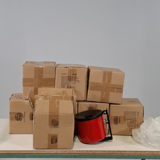 8x Asbak met muurbeugel, Manutan