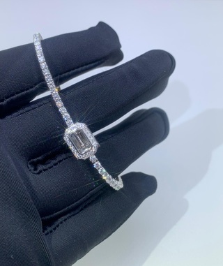 Diamanten armband, Boucheron , Rivière Vendôme