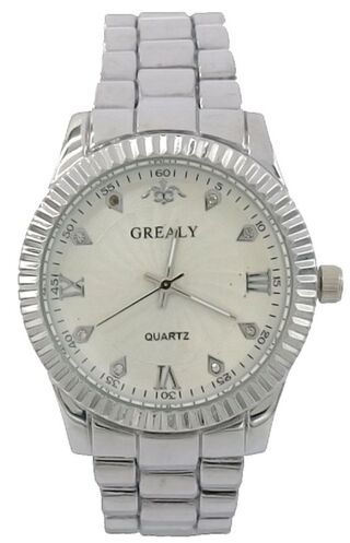 Ca. 10x Horloge GREALY, Silver Diamond