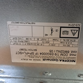 Ca. 24x Centrifugaal ventilator, Nicotra Gbhardt, DDM7/9 E6G3304