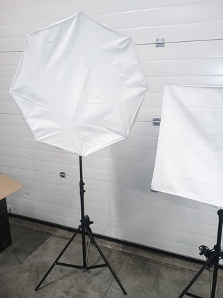 2x Studio lichtset, Falconeyes, LHD-B628 en LHD-B928, Inclusief lampen