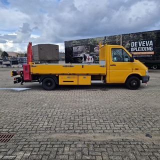 Bedrijfswagen met laadkraan, Volkswagen, LT46