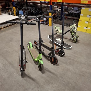 4x Elektrische step en 1x hoaverboard