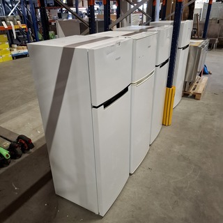 3x Koelkast met vriesvak, Exquisit, Wit