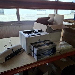Partij diverse ICT-apparatuur en printers, O.a. HP
