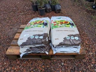4x Zak potgrond a 60 liter DCM, Turfvrij
