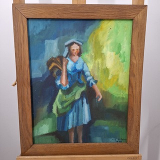 Schilderij, Maya Wildevuur, 1998