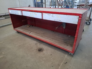 Verrijdbare werkbank