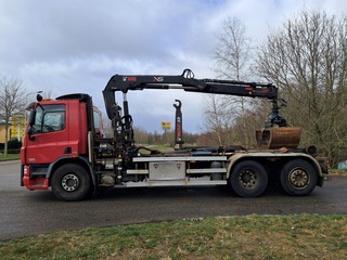 Vrachtwagen, DAF, FAN CF75, 2010, met haakarmsysteem, MULTILIFT XR21S5