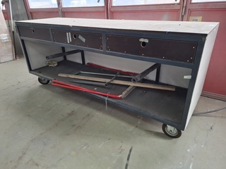 Verrijdbare werkbank