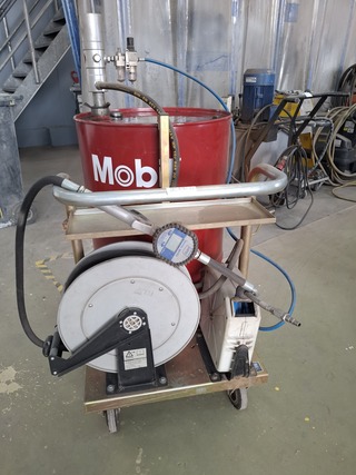 Pneumatische oliepomp