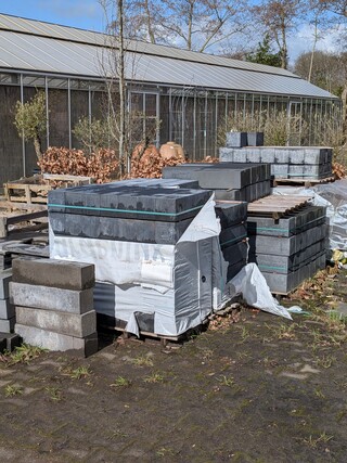 Partij pallisade blokken Gardenlux