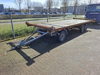 Schamelaanhanger v.z.v. containertransportframe, Kar, VS 3500 S, 1991