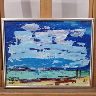 Acryl schilderij, Maya Wildevuur, 2008