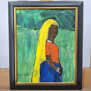 Acryl schilderij, Maya Wildevuur, 2005