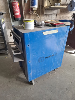 Gereedschapswagen met inhoud Hamach