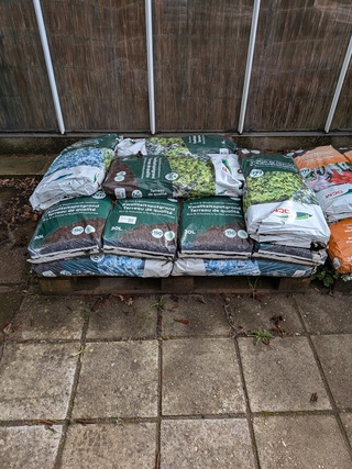 16x Zak potgrond a 30 liter DCM