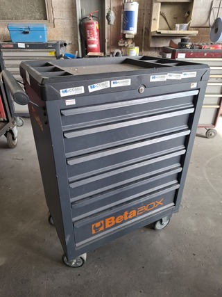Gereedschapswagen met inhoud, Betabox