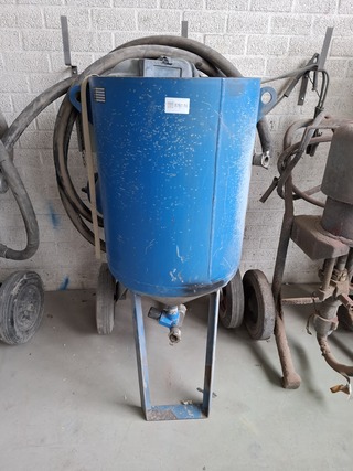 Straalketel met gelaatbescherming Amitech, bouwjaar 1994