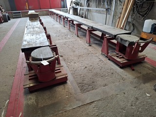 Oprijbrug met positioneer opstelling