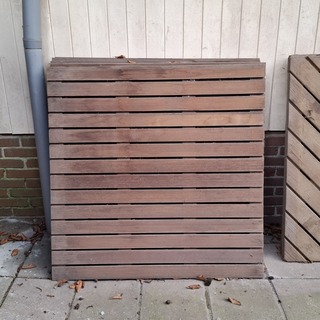 26x Houten vlonder