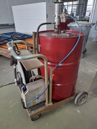 Pneumatische oliepomp