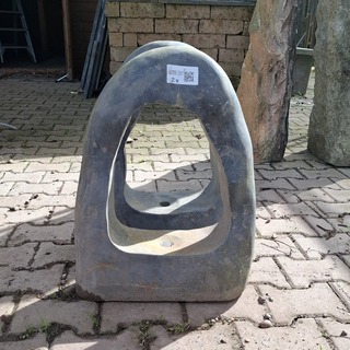 2x Waterornament Natuursteen