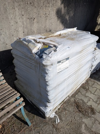 60x Zak schelpen a 17 liter Gardenlux