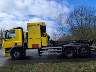 Vuilniswagen met zijlader, DAF, CF 290 FAN, 2014