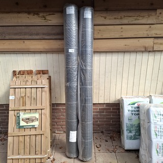 2x  Rol worteldoek PP Woven Fabrics