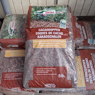 17x Zak cacaodoppen a 50 liter DCM