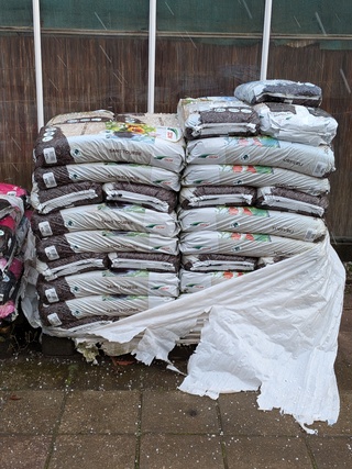 58x Zak potgrond a 30 liter DCM, Turfvrij